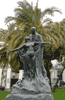 Statue of writter Eça de Queirós